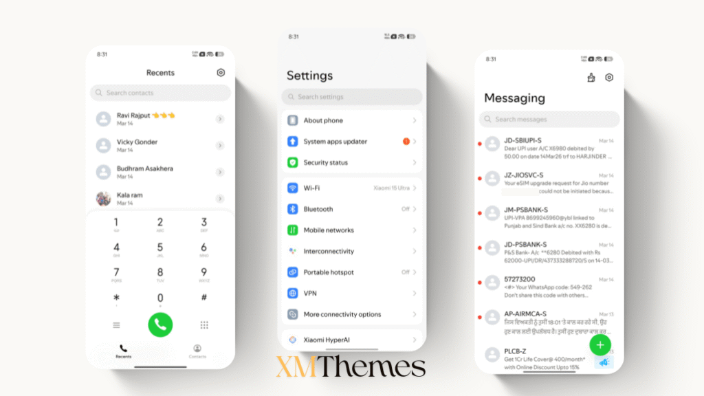XMThemes 1 2 Crypto HyperOS Theme