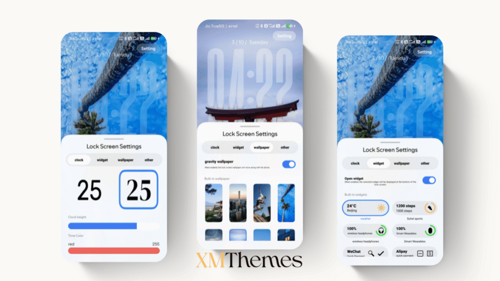 XMThemes 12 1 TradFi HyperOS Theme