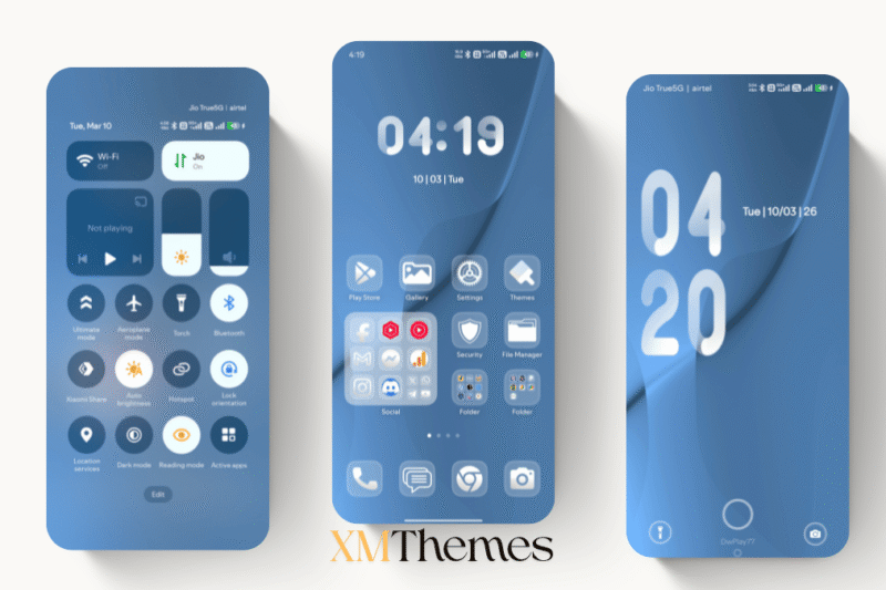 DoraGlass HyperOS Theme for Xiaomi Devices