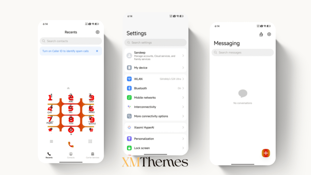 XMThemes 16 op renbow HyperOS Theme