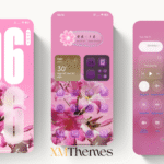 Pink Glass V HyperOS Theme