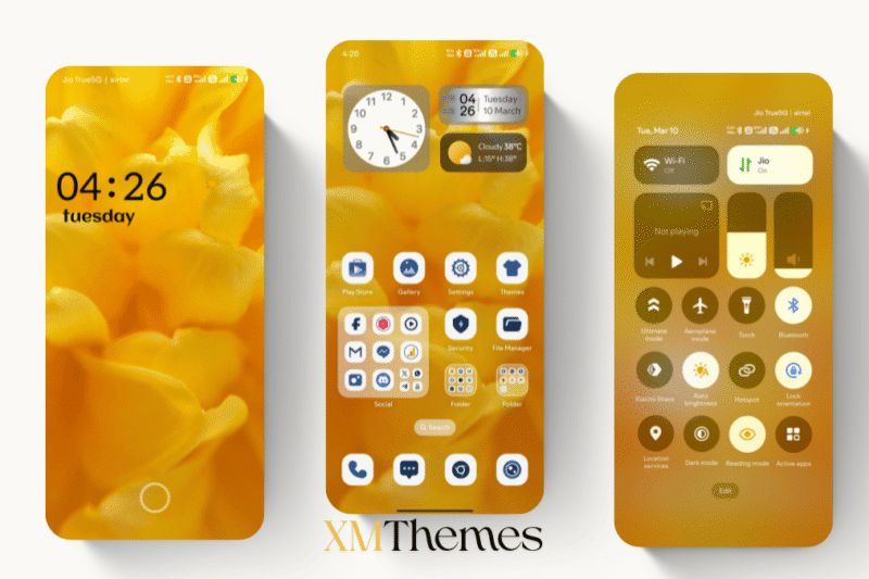AJ Hyper HyperOS Theme for Xiaomi Devices
