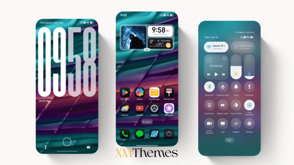 XMThemes 30 HyperV3 HyperOS Theme