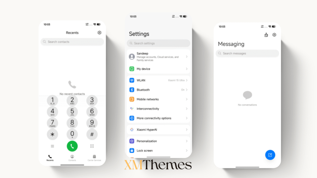 XMThemes 39 VK18 HyperOS Theme