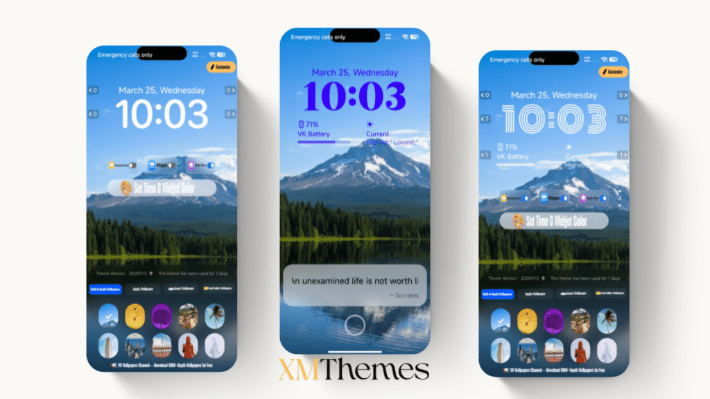XMThemes 40 VK18 HyperOS Theme