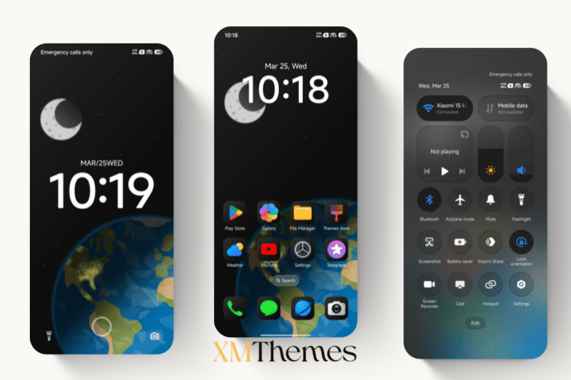 HyperDarkOS 3 HyperOS Theme for Xiaomi Devices