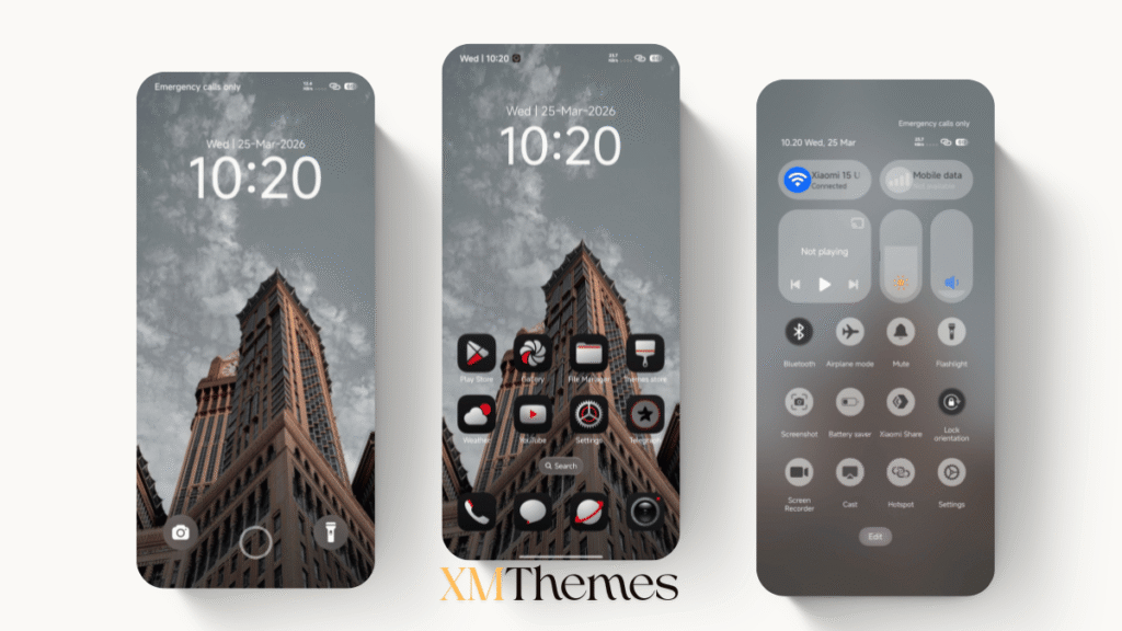 XMThemes 43 Test HyperOS Theme