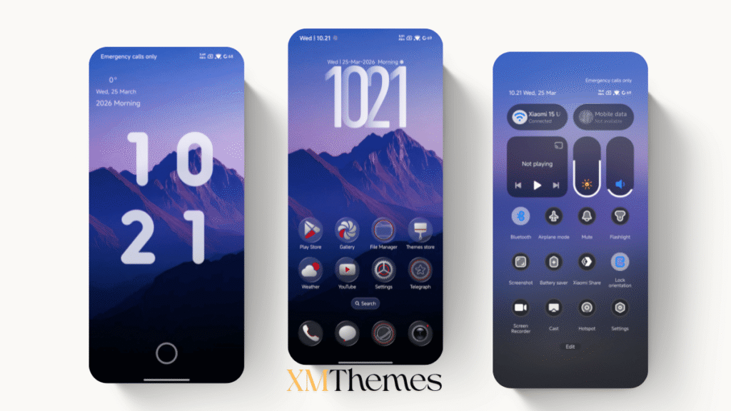 XMThemes 45 Po-Pixel HyperOS Theme