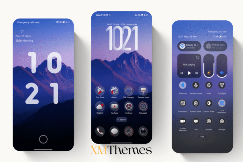 Po-Pixel HyperOS Theme for Xiaomi Devices