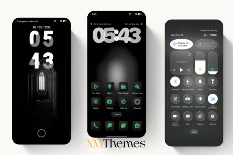 OX EMG HyperOS Theme for Xiaomi Devices