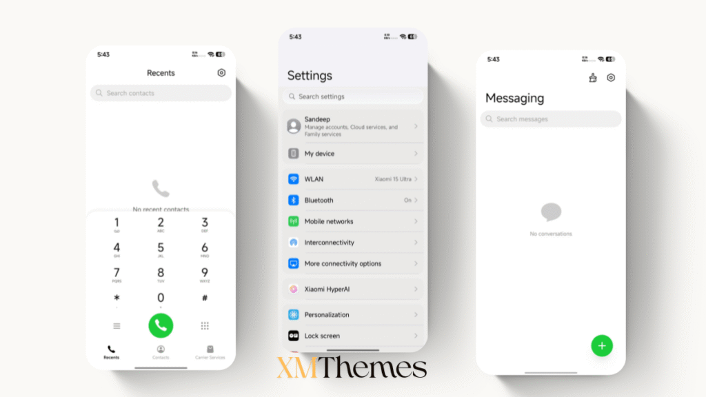 XMThemes 48 OX EMG HyperOS Theme