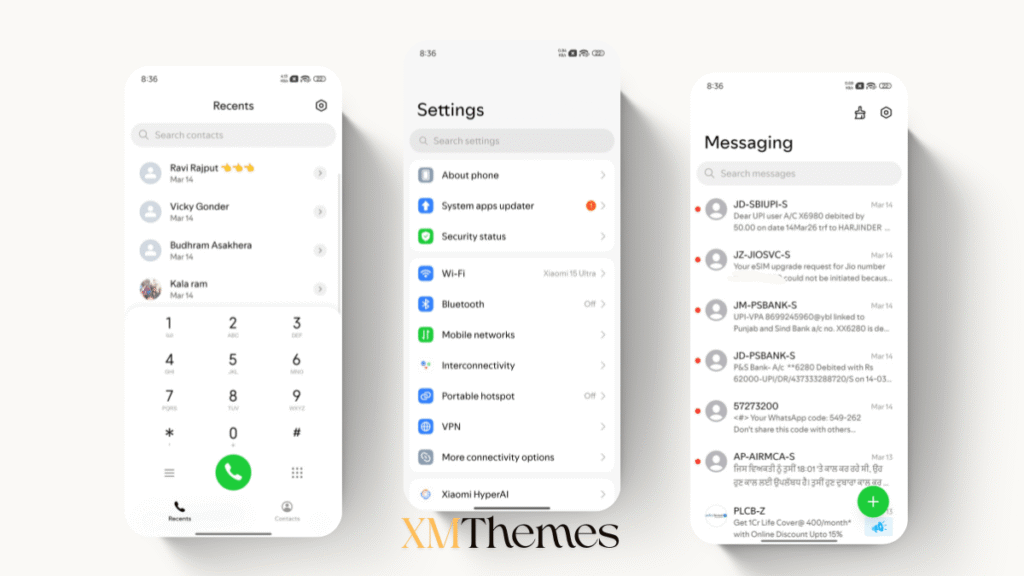 XMThemes 5 2 Businessman H3 HyperOS Theme