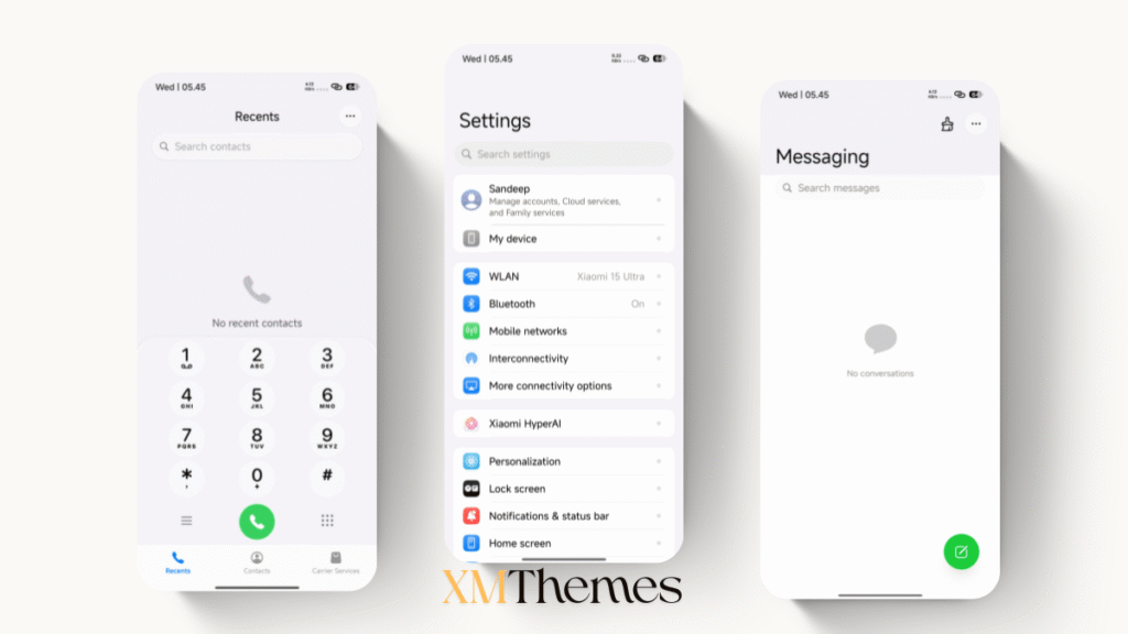 XMThemes 50 Mainnet HyperOS Theme