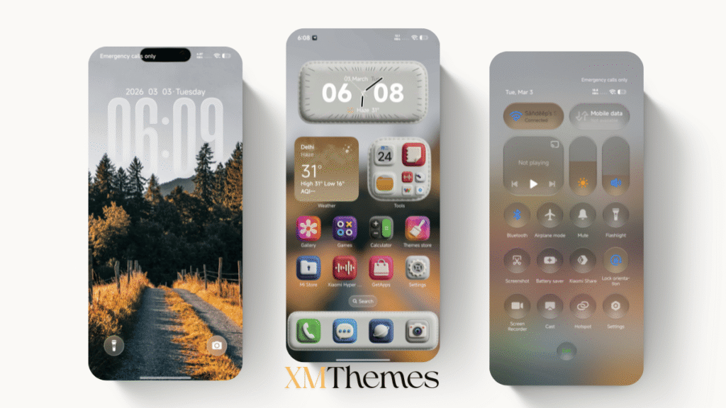 XMThemes 6 OX LS HyperOS Theme