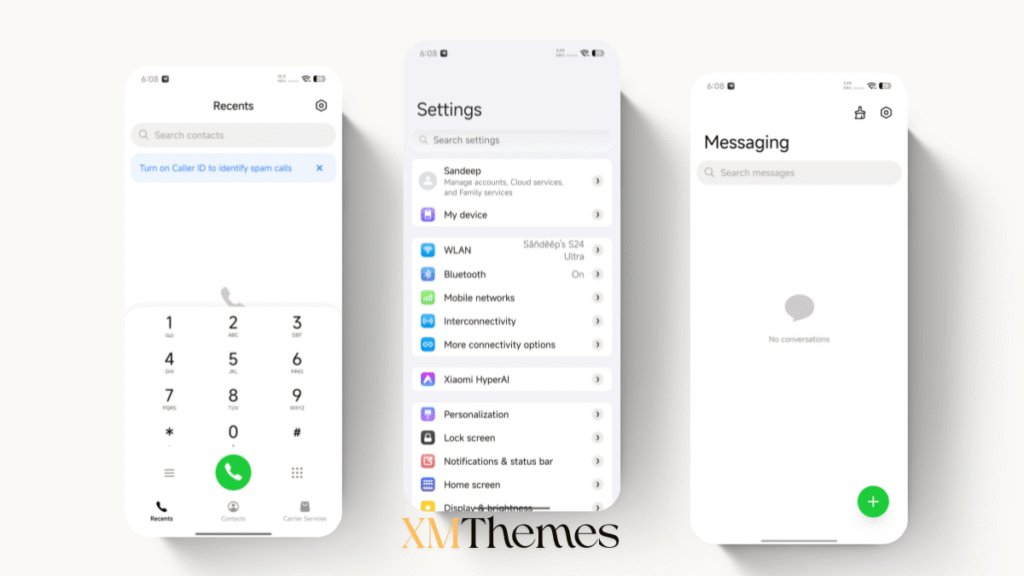 XMThemes 7 OX LS HyperOS Theme