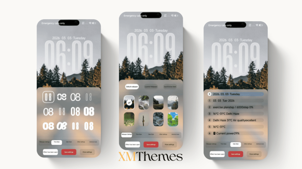 XMThemes 8 OX LS HyperOS Theme