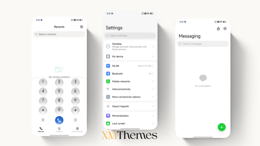 Glossy ShapeL HyperOS Theme for Xiaomi Devices 3 XMThemes 16 Glossy ShapeL HyperOS Theme