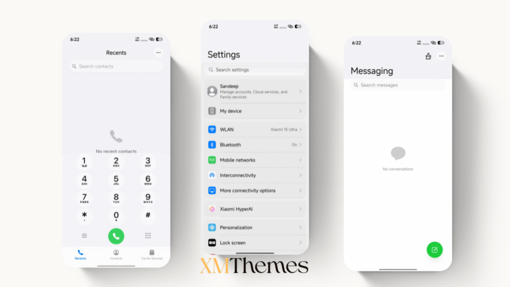 XMThemes 18 Mango HOS3 HyperOS Theme