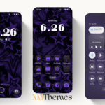 Purple Stars HyperOS Theme