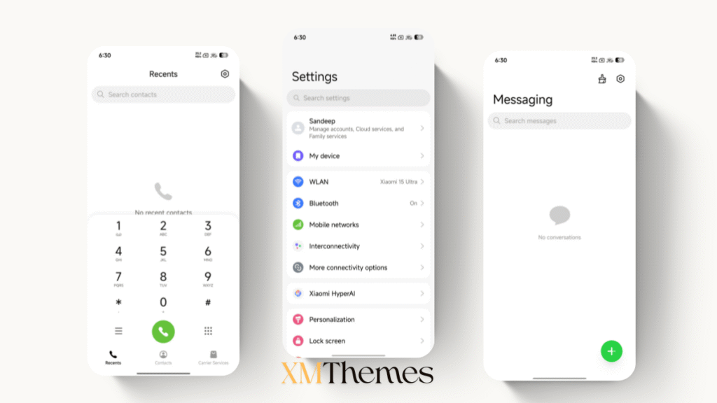 XMThemes 32 AJ UI HyperOS Theme