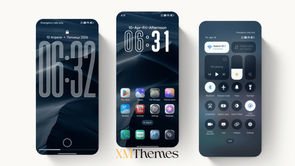 XMThemes 34 Genesis HyperOS Theme