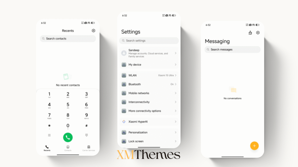 XMThemes 35 Genesis HyperOS Theme