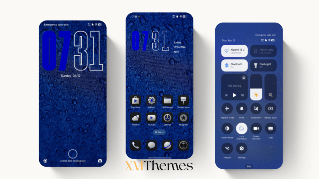 XMThemes 38 BluehV2 HyperOS Theme