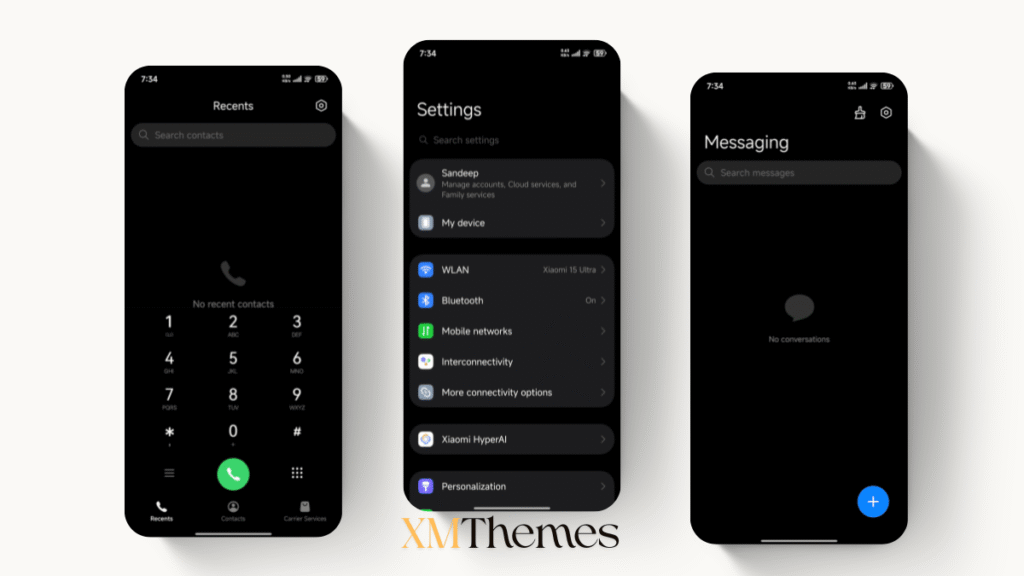 XMThemes 43 CiinanBana HyperOS Theme