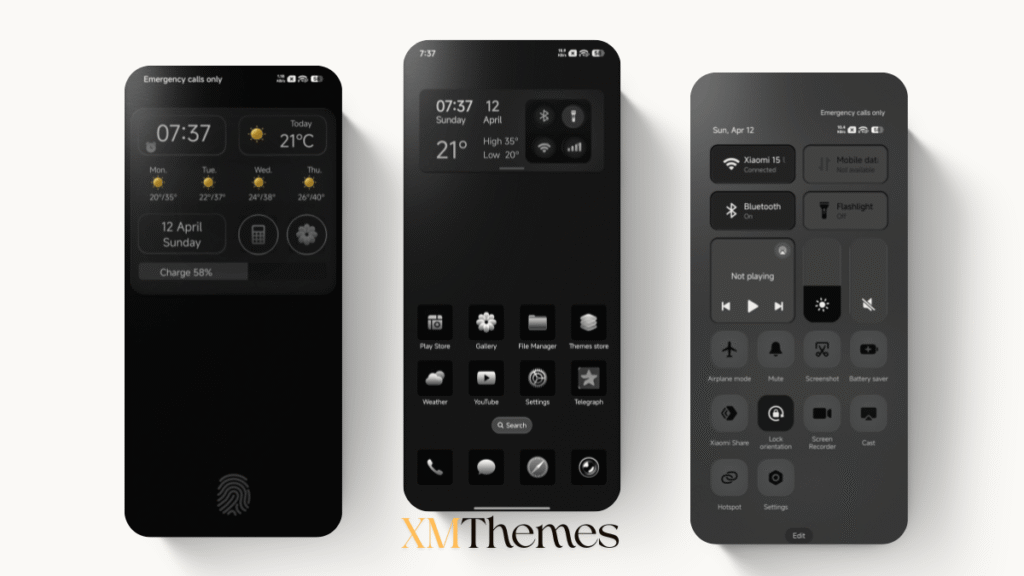XMThemes 47 B.Elegance HyperOS Theme
