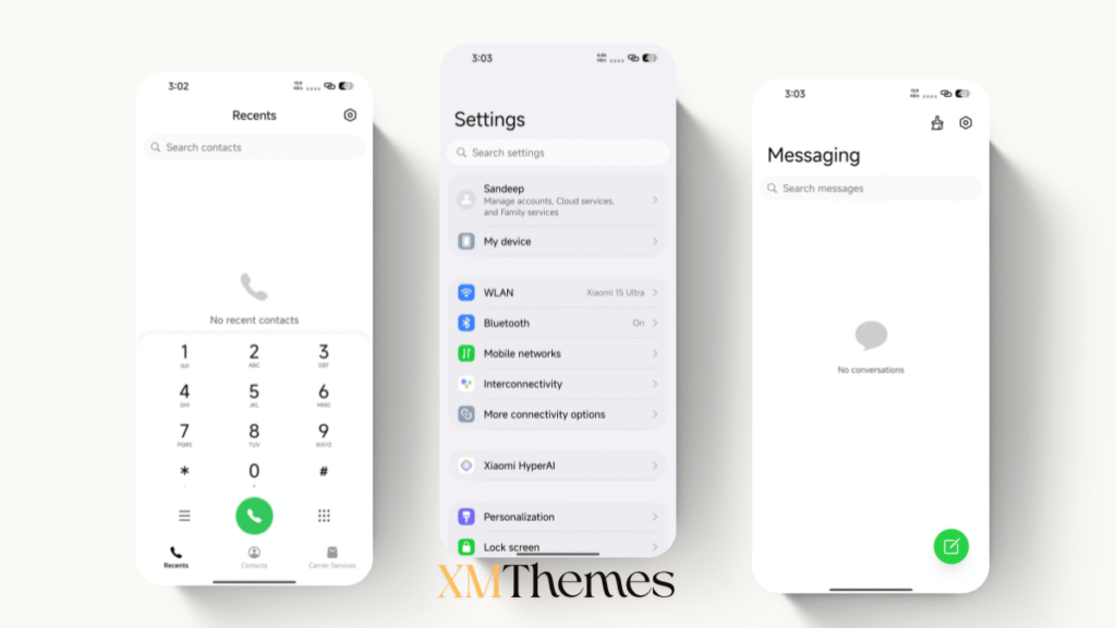 XMThemes 5 Nk0's Edition ESP HyperOS Theme
