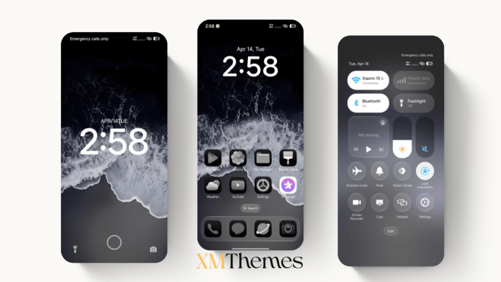 DarkB HyperOS Theme for Xiaomi Devices 1 XMThemes 52 DarkB HyperOS Theme