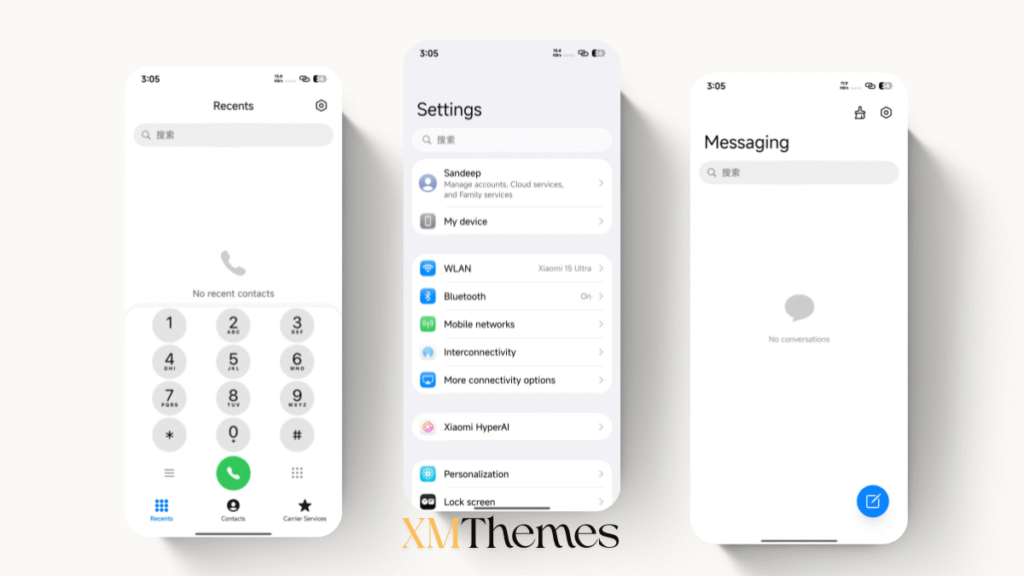 XMThemes 64 Super VK HyperOS Theme