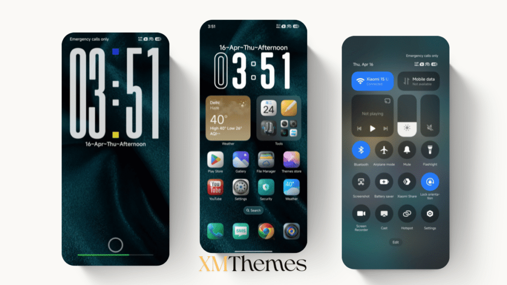 XMThemes 66 Origin HyperOS Theme