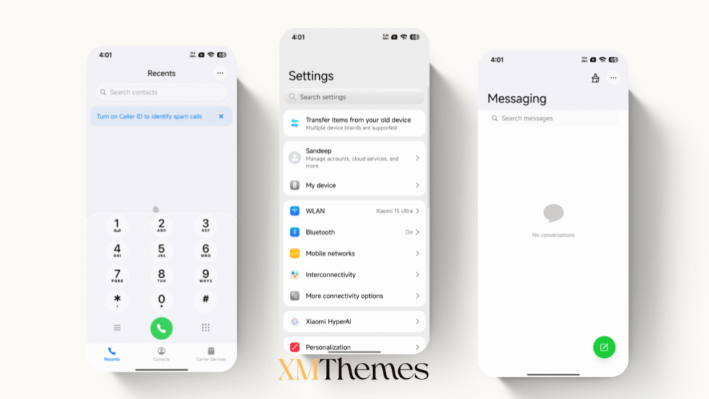 XMThemes 80 Violet HOS3 HyperOS Theme