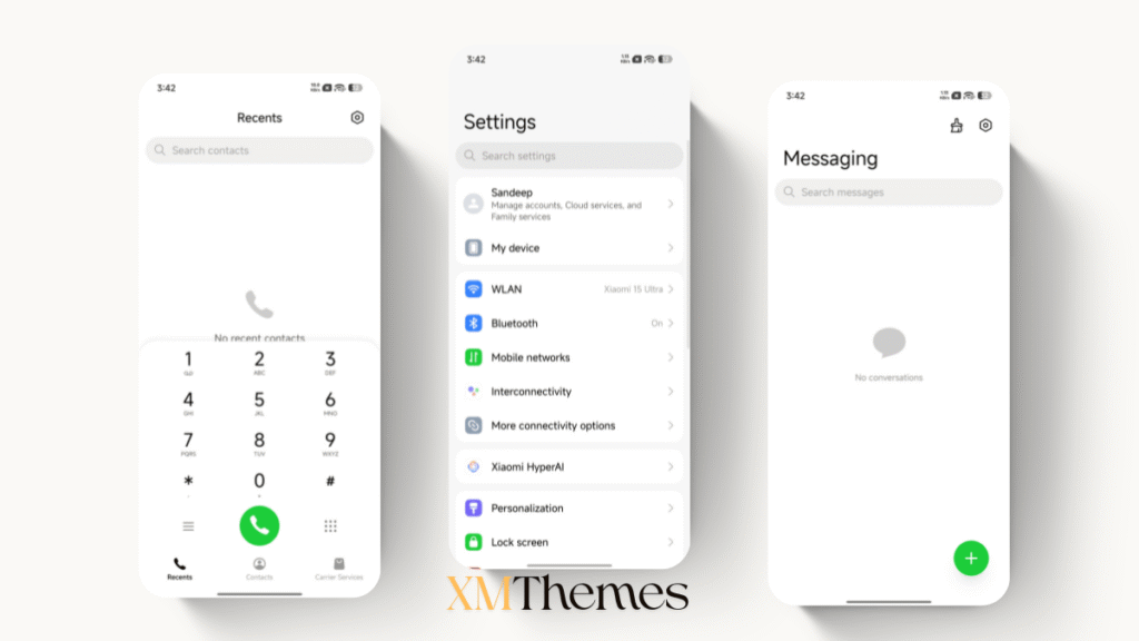 XMThemes Best Xiaomi Themes 41 Po-One HyperOS Theme