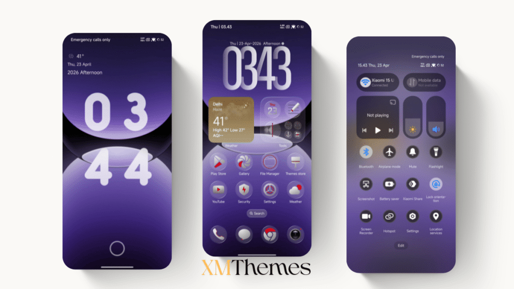 XMThemes Best Xiaomi Themes 42 Pixel-3 HyperOS Theme
