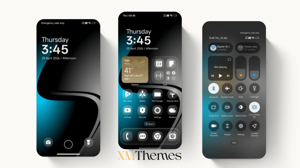 XMThemes Best Xiaomi Themes 44 Number-3 HyperOS Theme