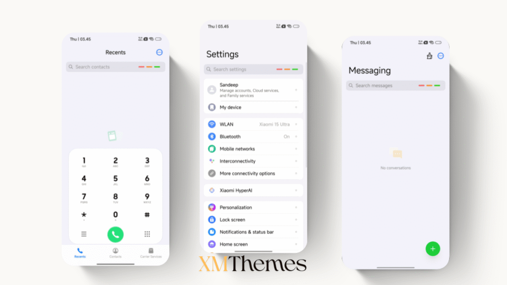 XMThemes Best Xiaomi Themes 45 Number-3 HyperOS Theme