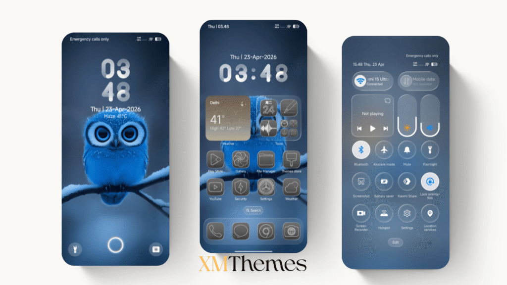 XMThemes Best Xiaomi Themes 50 Default-3 HyperOS Theme