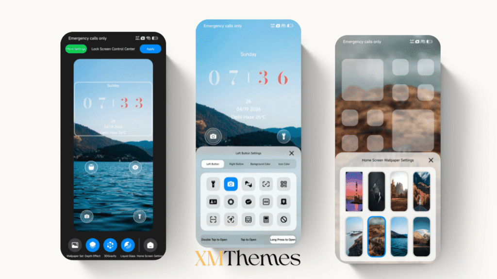 XMThemes Best Xiaomi Themes 7 White Serenity HyperOS Theme