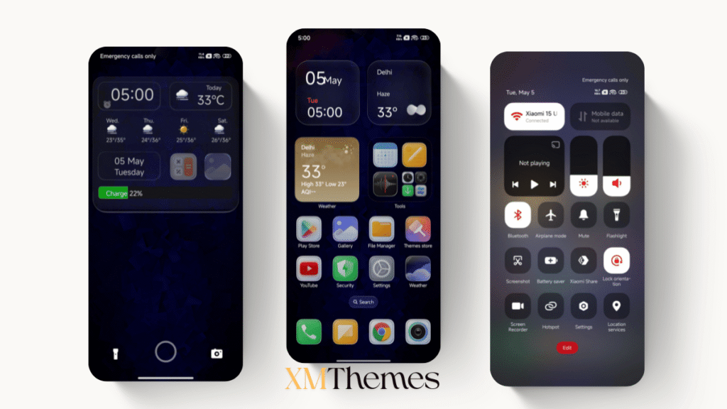 XMThemes Best Xiaomi Themes 10 1 Project MFT HyperOS Theme