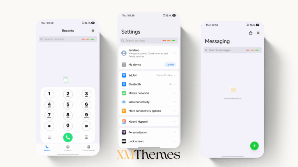 XMThemes Best Xiaomi Themes 10 Play-3 HyperOS Theme