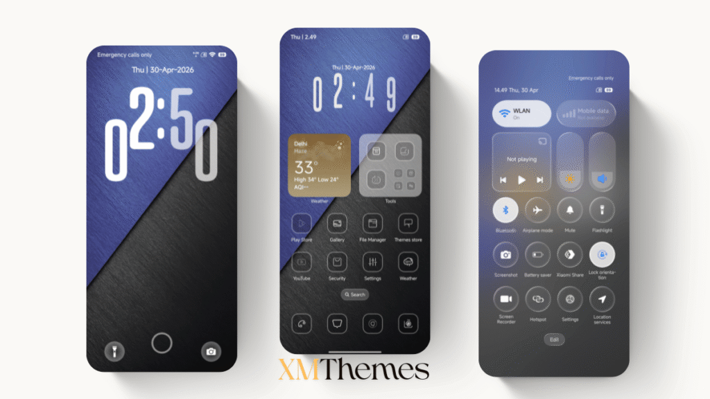 XMThemes Best Xiaomi Themes EROR-3 HyperOS Theme