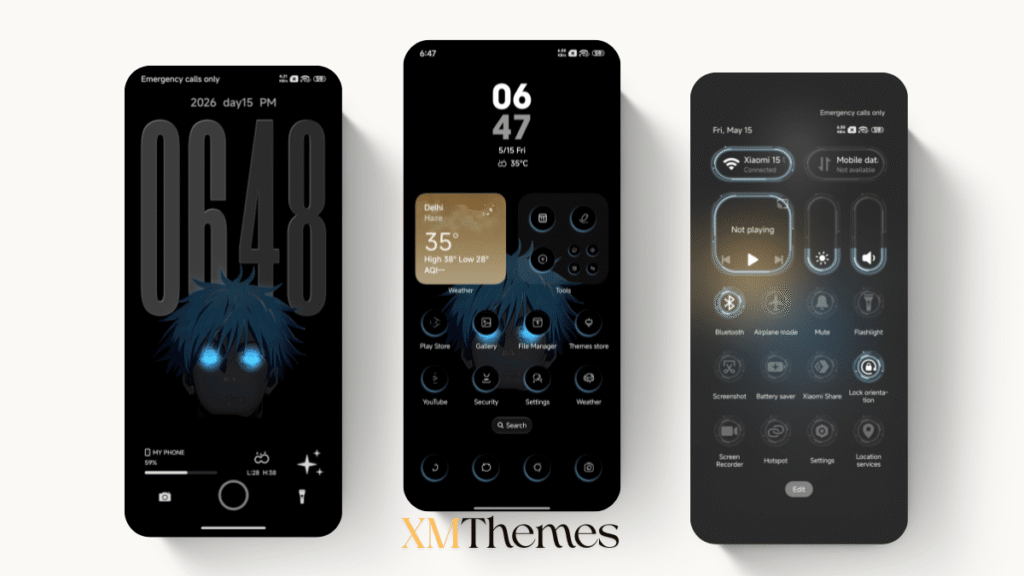 Blue-Eyed Boy HyperOS Theme