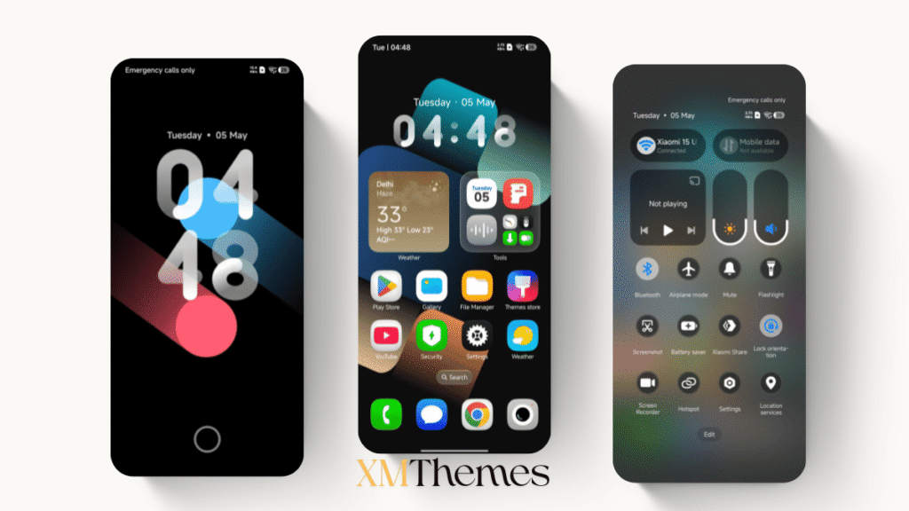 XMThemes Best Xiaomi Themes 17 Poo-Seven3 HyperOS Theme