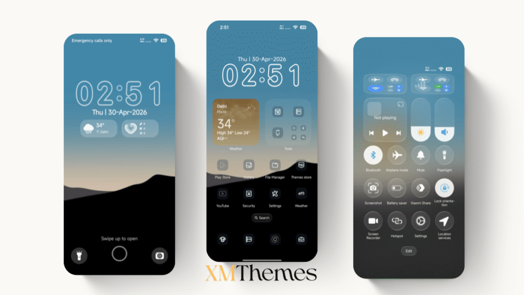 XMThemes Best Xiaomi Themes 2 Next-3 HyperOS Theme