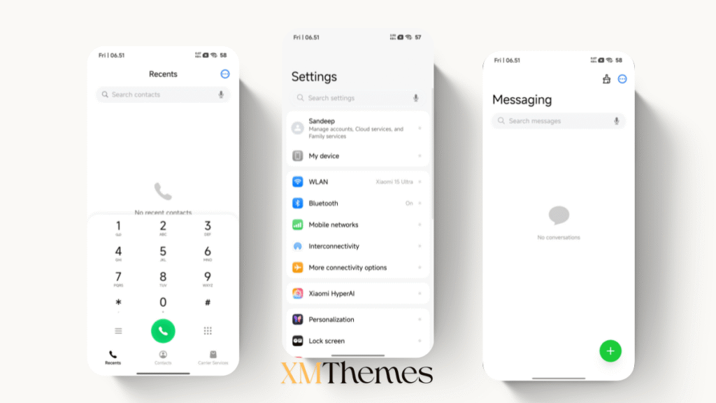 XMThemes Best Xiaomi Themes 24 FAST-3 HyperOS Theme
