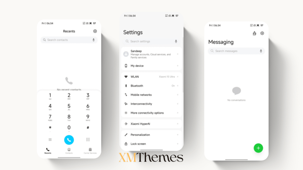 XMThemes Best Xiaomi Themes 28 Pixel-7 HyperOS Theme