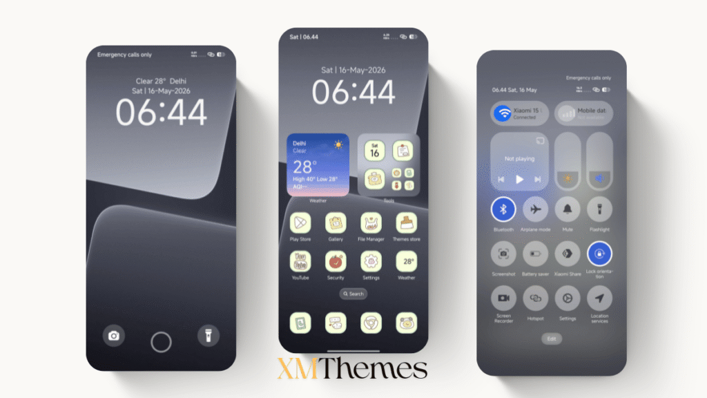 Test-7 HyperOS Theme for Xiaomi and REDMI Phones 1 XMThemes Best Xiaomi Themes 40 Test-7 HyperOS Theme