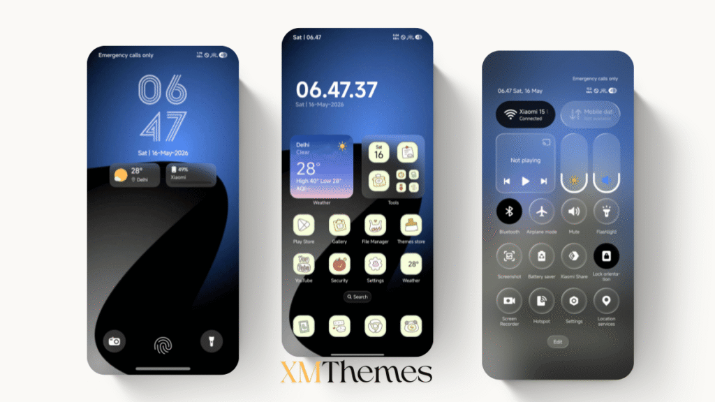 Play-7 HyperOS Theme for Xiaomi and REDMI Phones 1 XMThemes Best Xiaomi Themes 45 Play-7 HyperOS Theme